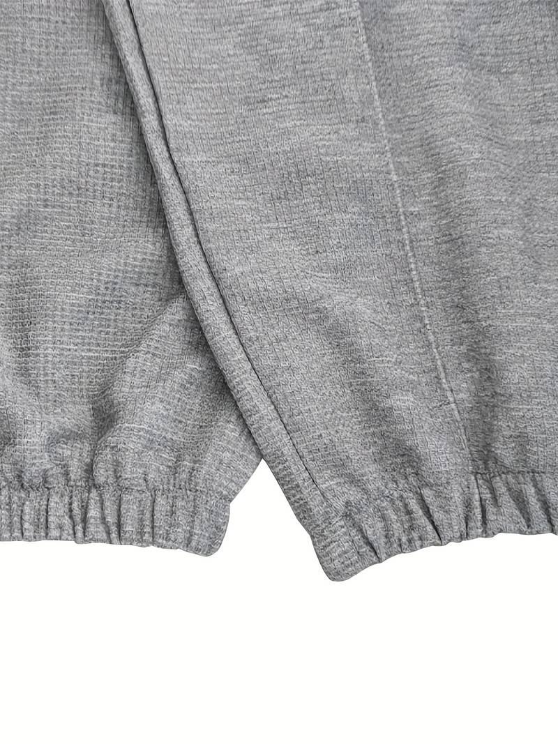 Ensemble pour homme en deux pièces – Ensemble de loisirs et survêtement d'entraînement à col montant à la mode