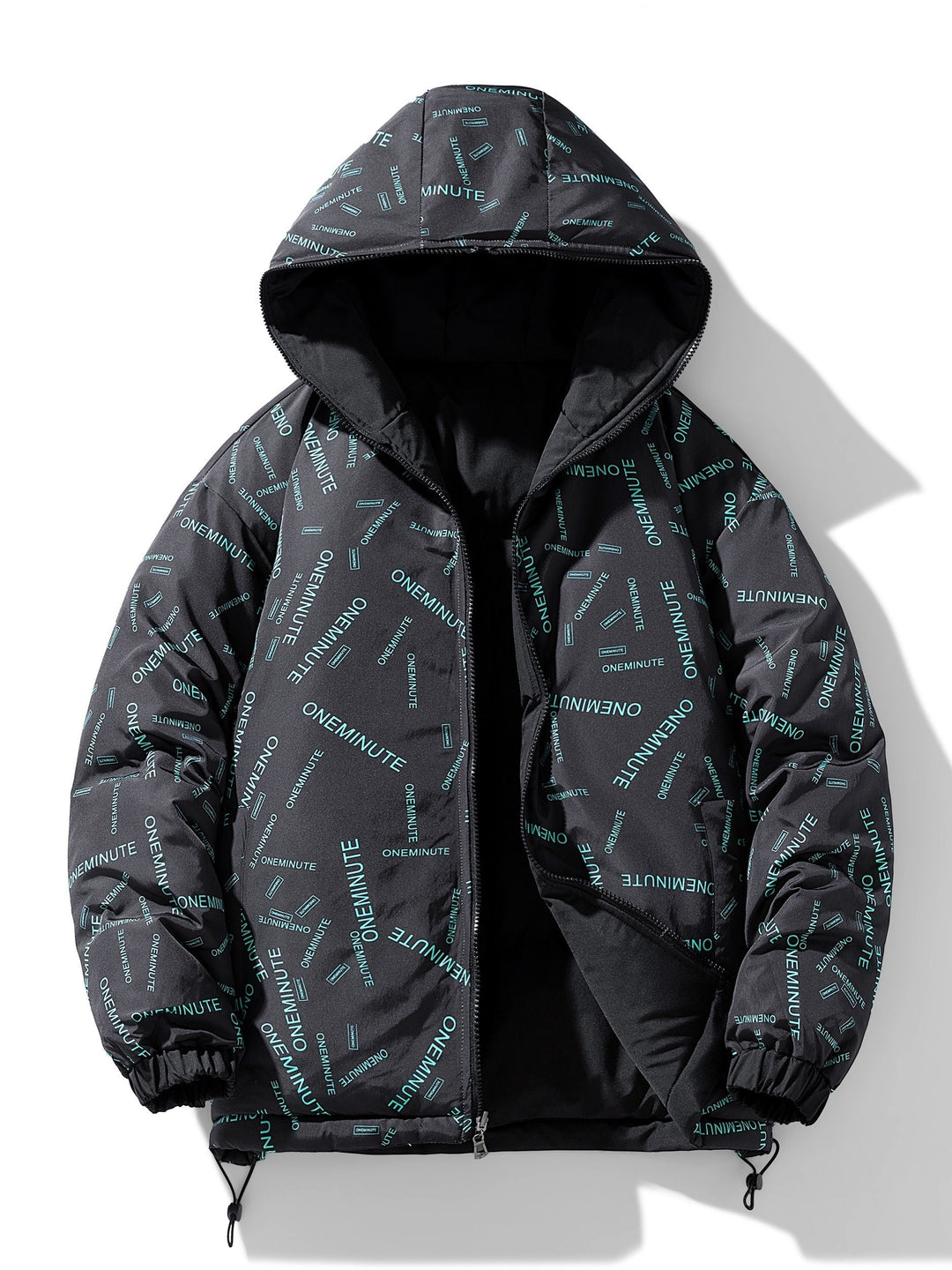 Veste d'hiver à capuche design décontracté avec plusieurs poches pour hommes | Parfaite pour les activités de plein air
