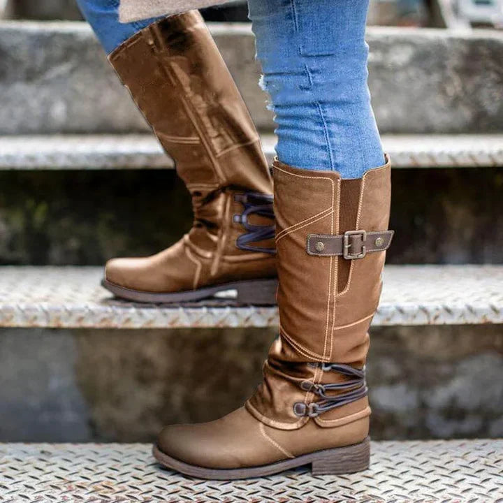 Serafina - Wintergöttin over-the-knee absatzstiefel