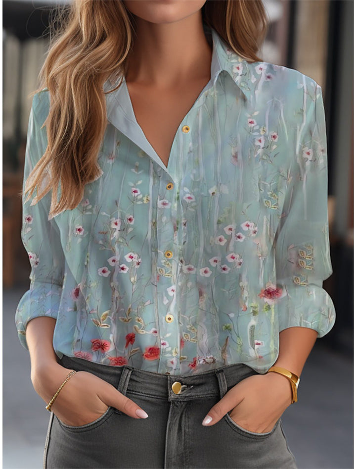 FLORIEN | Camicetta con motivo floreale
