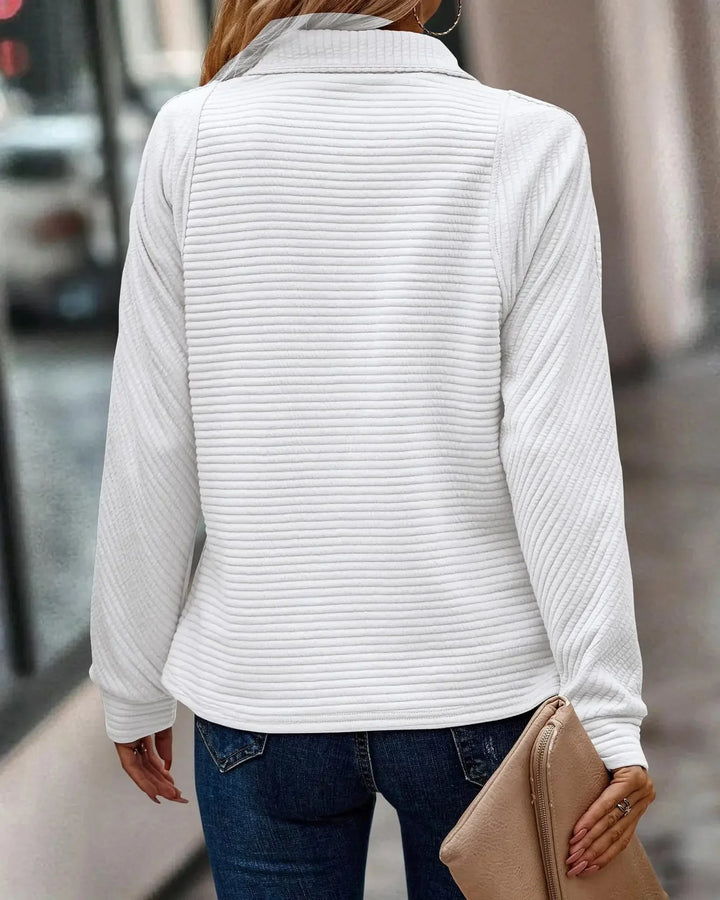 LEAH | Pull tendance à col en V