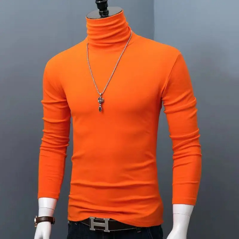 Maglione a collo alto alla moda