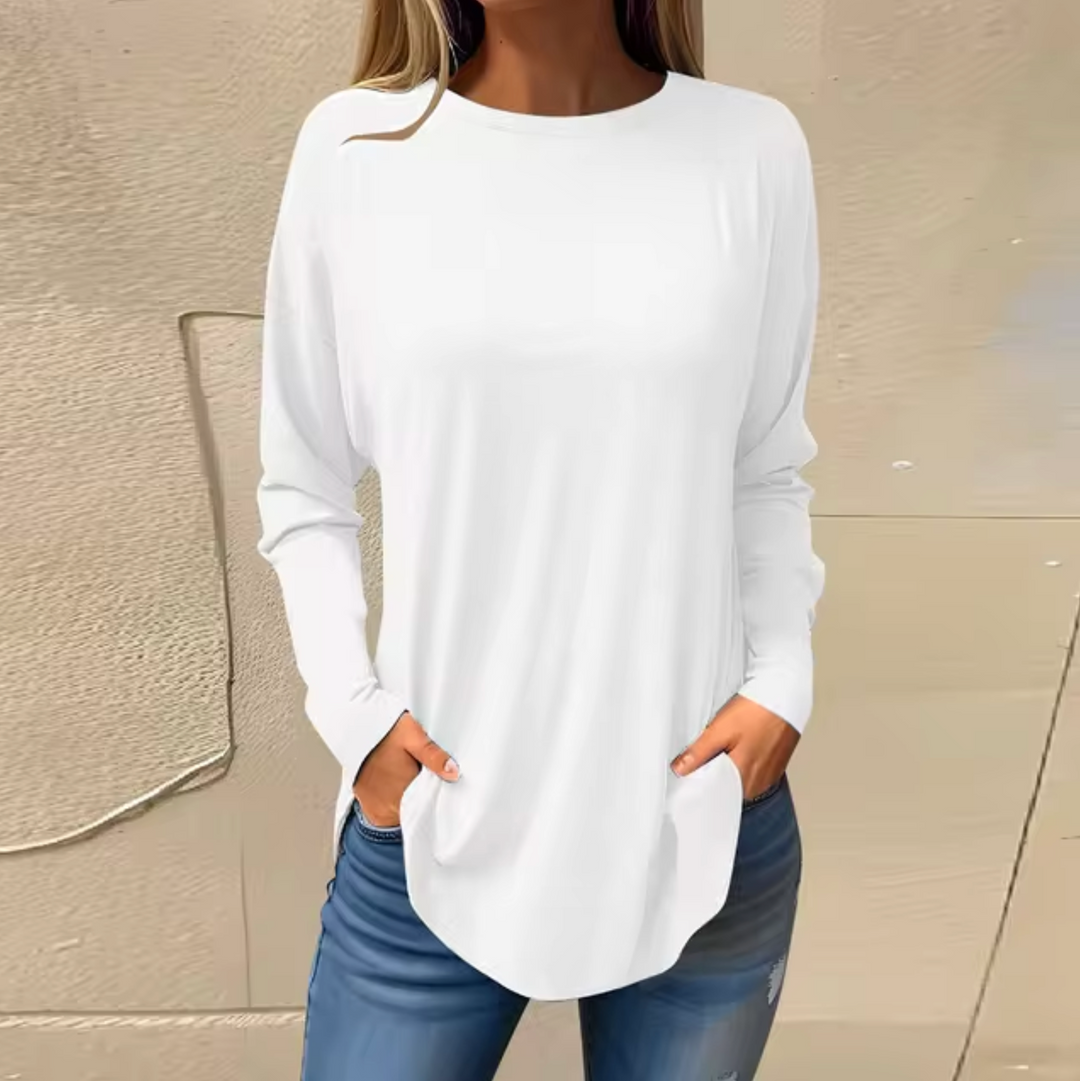 Verna - maglione girocollo in cotone