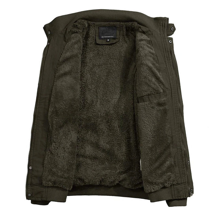 Moderne Trendige Bomberjacke mit Weichem Innenfutter für Herren | Perfekt für Alltag