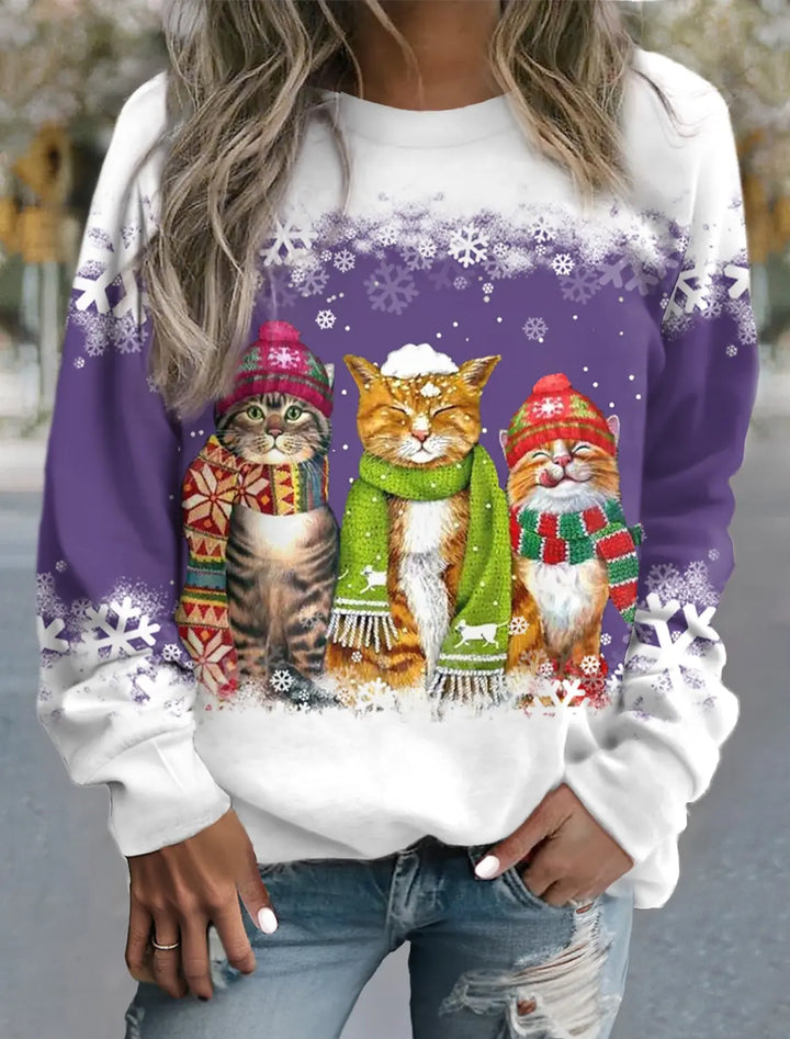 Arleth - Pullover with Christmas motif