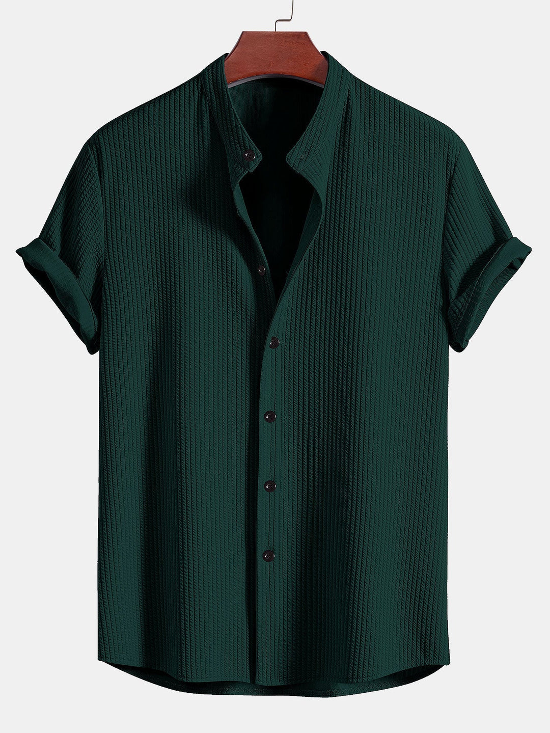 Sean | Men's shirt with stand-up collar
