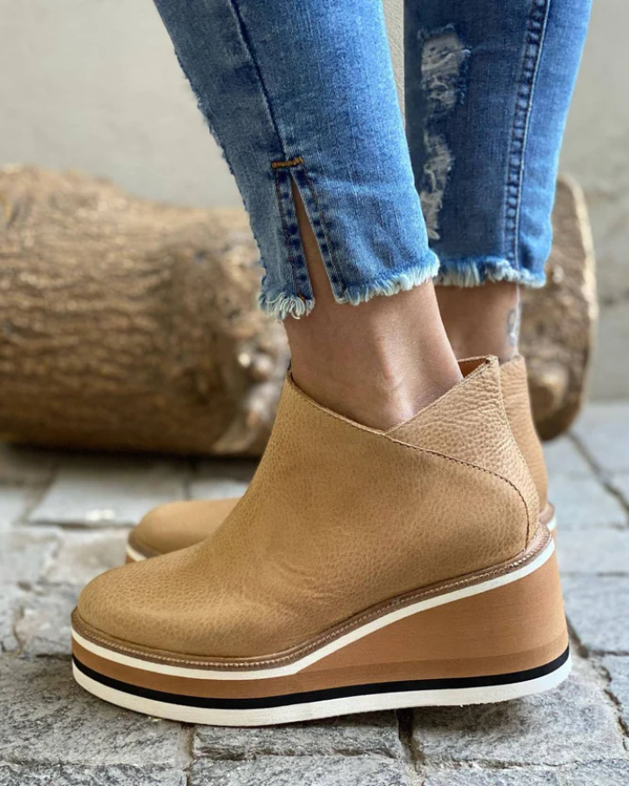 ANN | Schicke Wedge-Stiefel für deinen Stil