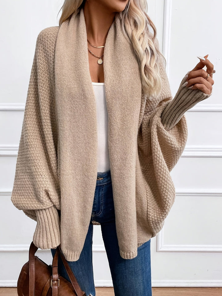 Eleganter warmer Ärmel Cashmere Strickcardigan für Damen | Perfekt für den Alltag