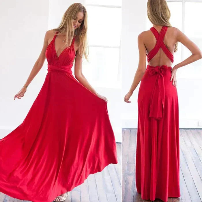 Cato - Robe portefeuille avec élastique