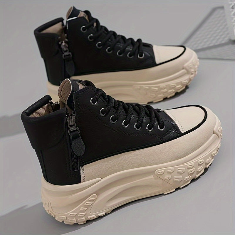 Casual high-top platform sneakers for women | Perfect for casual days