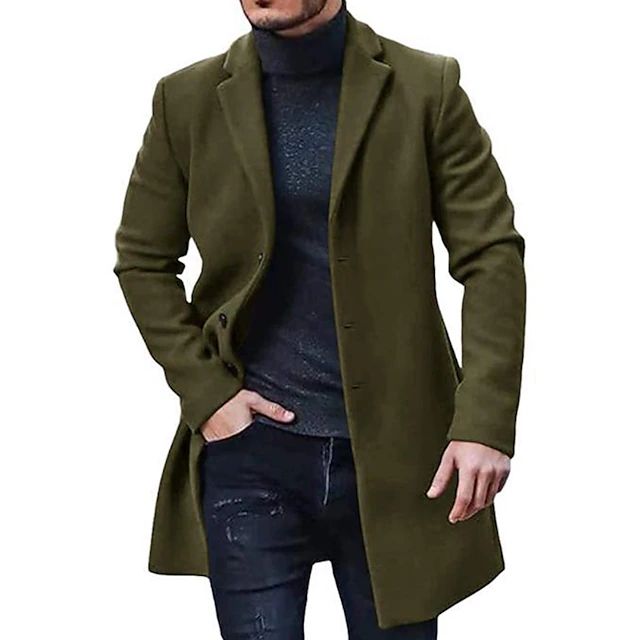 Eli - manteau en laine avec boutons