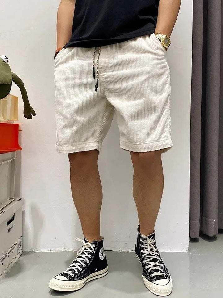 Einstellbar Kordelzug Sommer Kordhose Strand Shorts