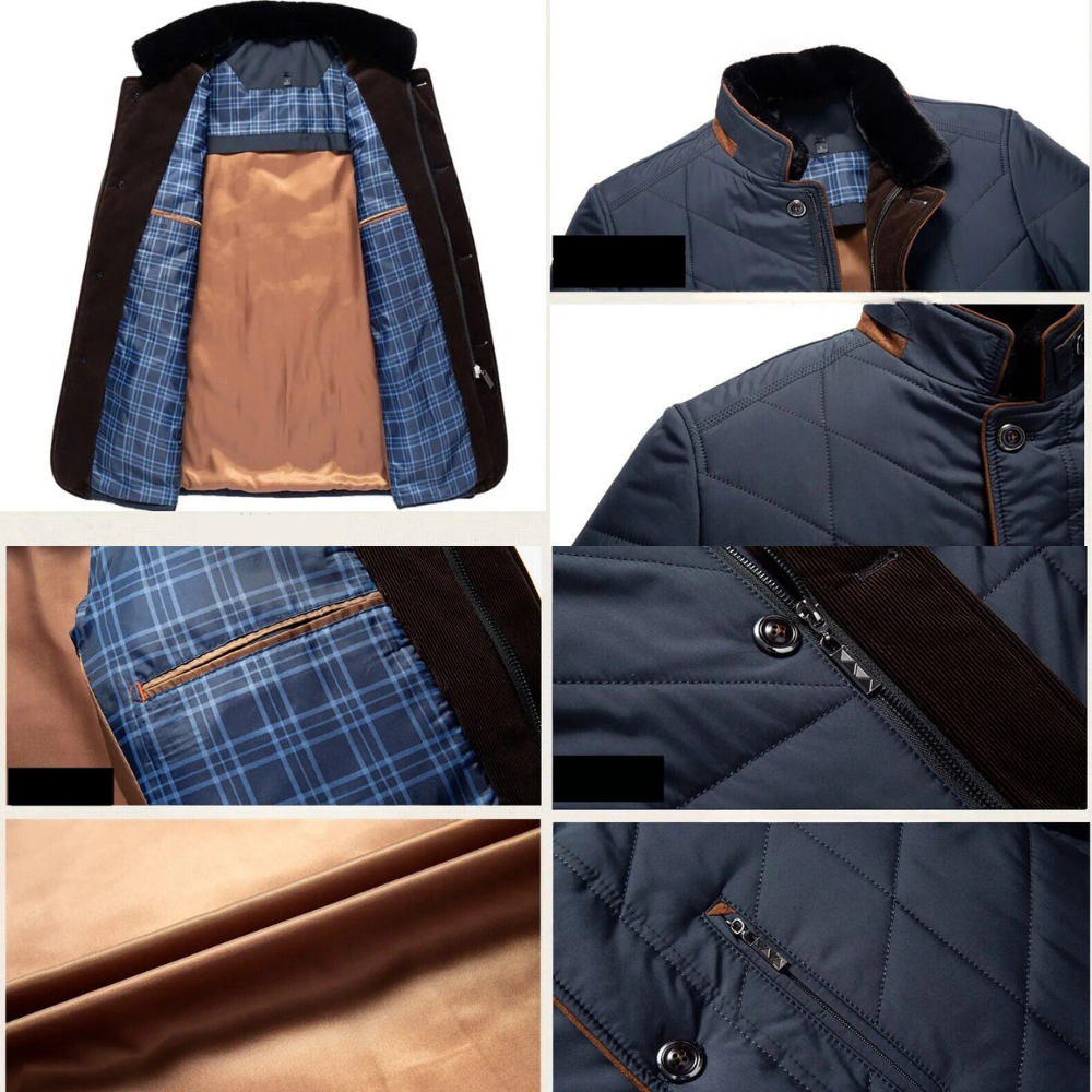 Adler - Veste d'hiver de haute qualité pour hommes