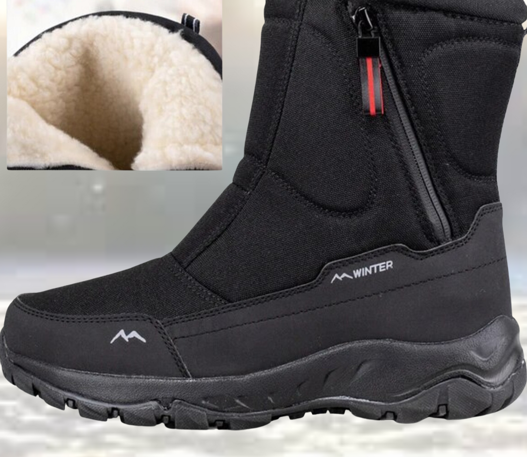 Lexer - Les meilleures bottes de neige mode en maille mi-mollet