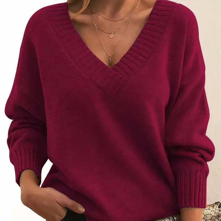 Stilvoller Kaschmir-Pullover
