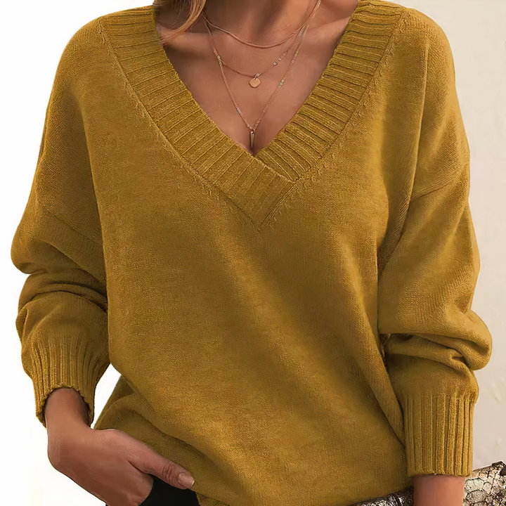 Stilvoller Kaschmir-Pullover
