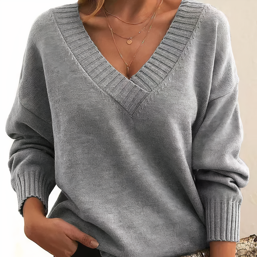 Stilvoller Kaschmir-Pullover