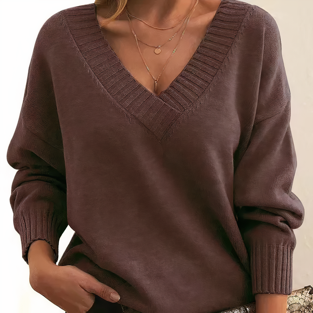 Stilvoller Kaschmir-Pullover