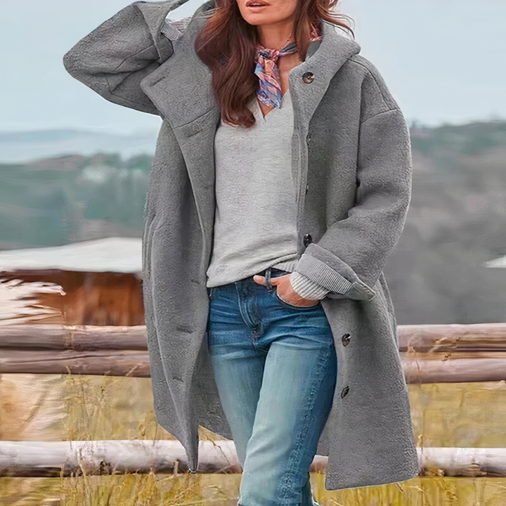 Averie - Elegante cappotto di lana