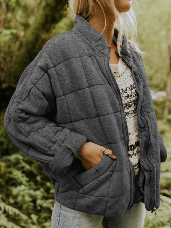 Alena - giacca casual in cotone spesso
