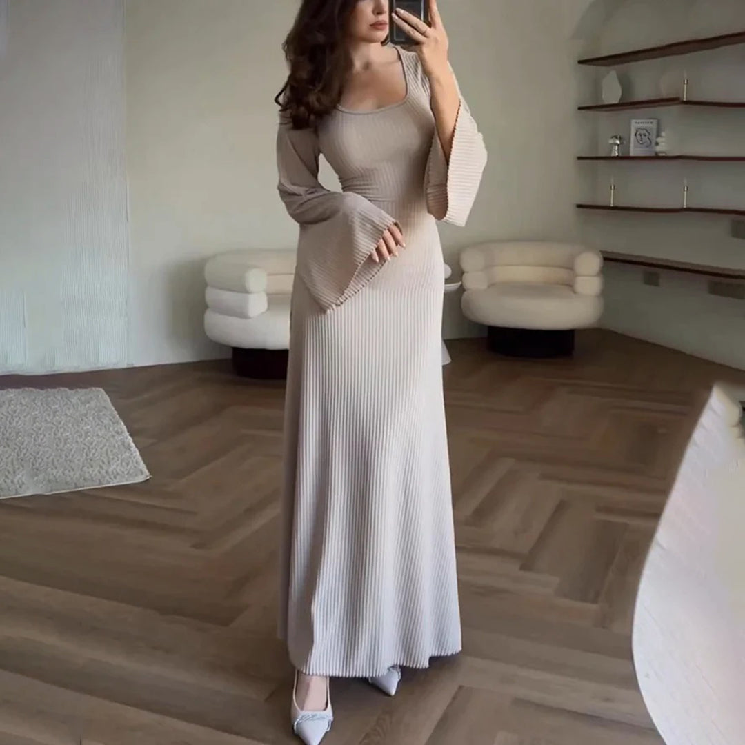 Mélodie - Robe en tricot - Élégante - Collection saisonnière de haute qualité - Idéale pour l'automne pour femmes