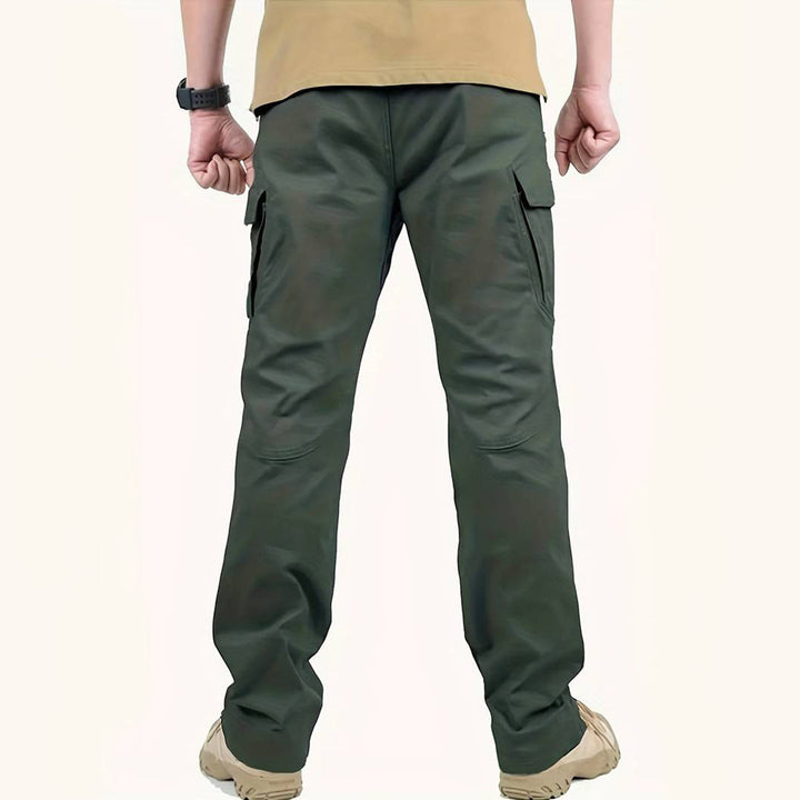 Herren Tactical Cargo Hose – Robuste Outdoorhose mit Reißverschlusstaschen & Stretch für Arbeit, Wandern & Abenteuer