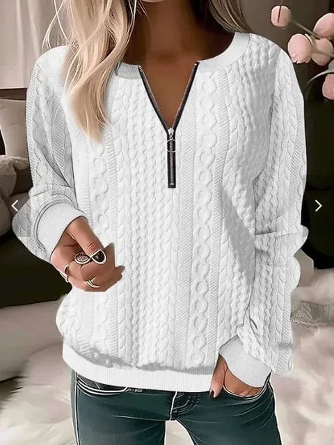 Whitney - Pull-over - Élégant - Design polyvalent - Idéal pour l'automne/hiver pour femmes