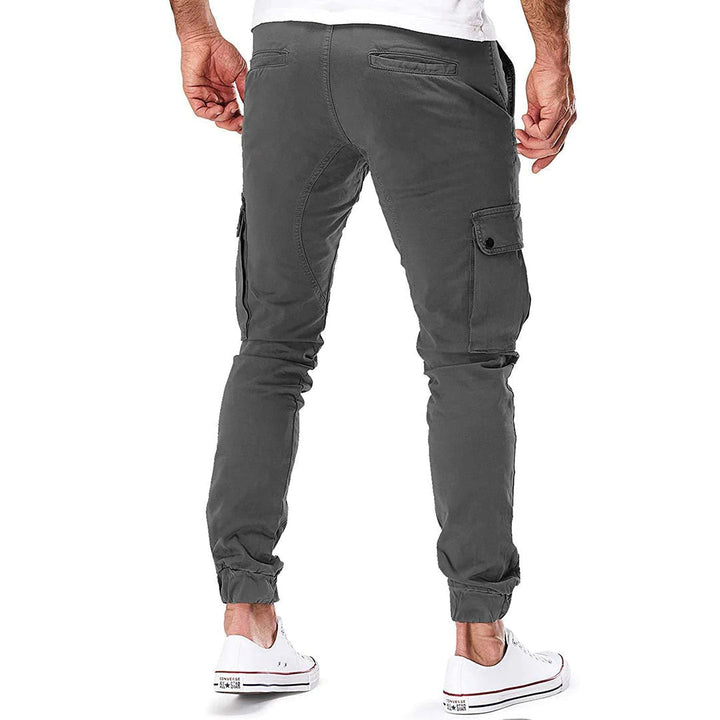 Norvien - Pantalon cargo - Décontracté - Style formel - Convient pour tous les jours pour hommes