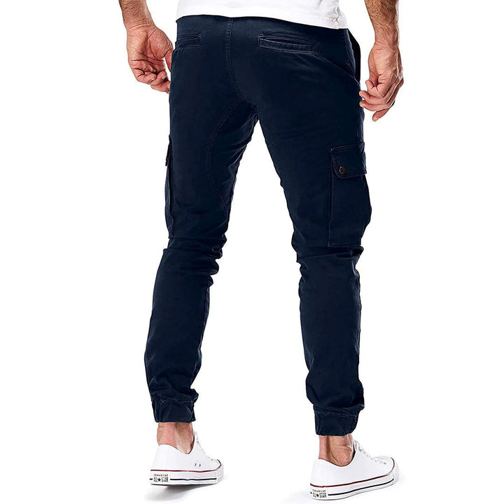 Norvien - Pantalon cargo - Décontracté - Style formel - Convient pour tous les jours pour hommes