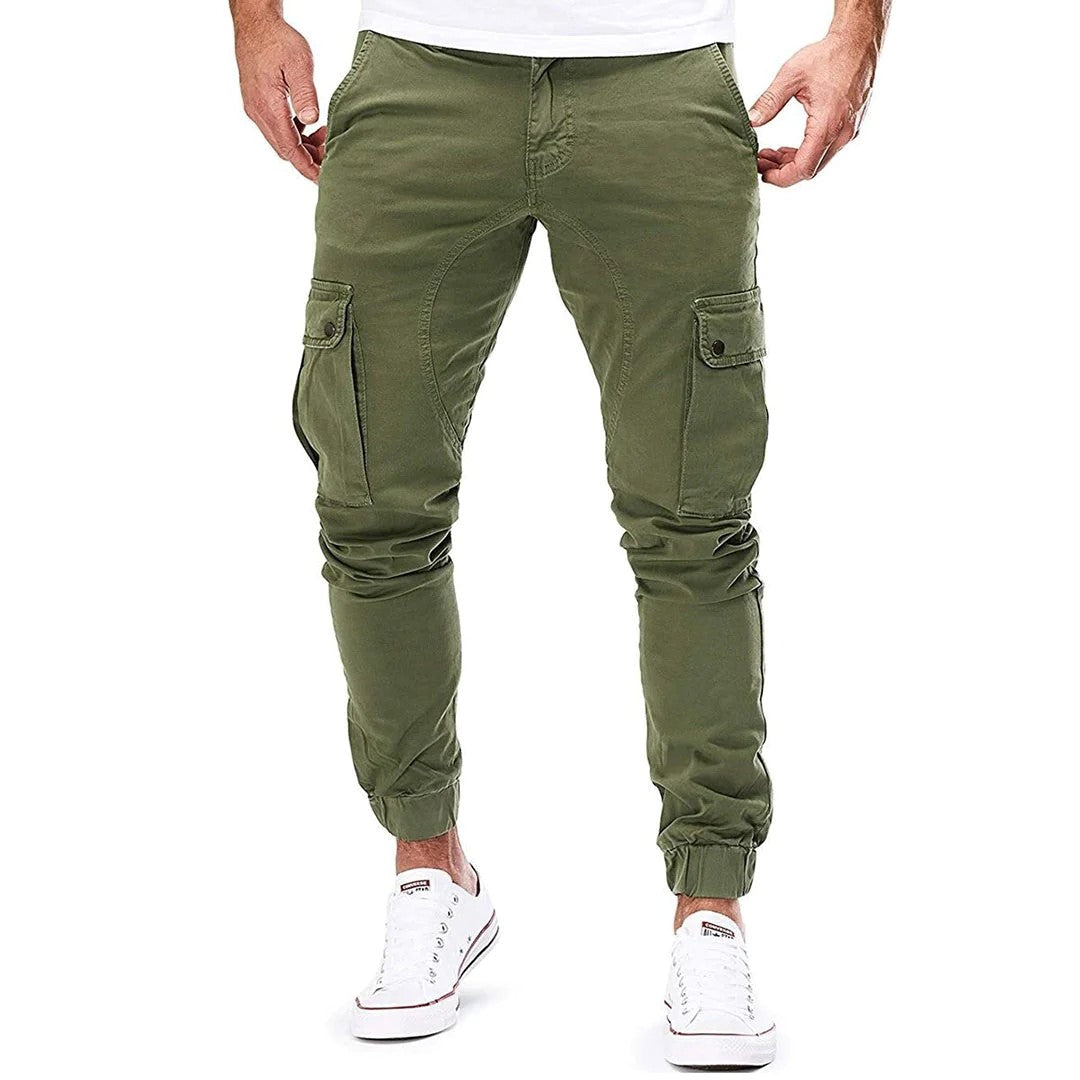 Norvien - Pantalon cargo - Décontracté - Style formel - Convient pour tous les jours pour hommes
