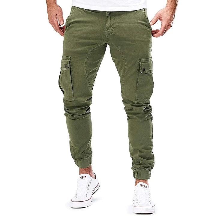 Norvien - Pantalon cargo - Décontracté - Style formel - Convient pour tous les jours pour hommes