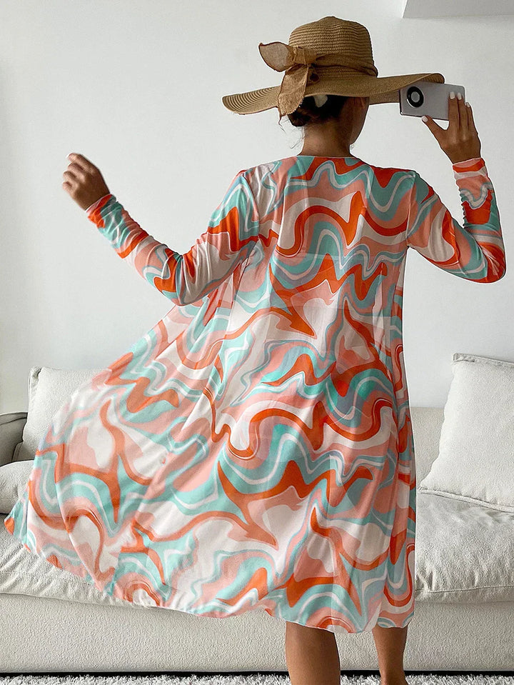 Leizl - Bikini - ensemble et peignoir de bain - vêtements de plage - stylé et confortable - été pour femmes