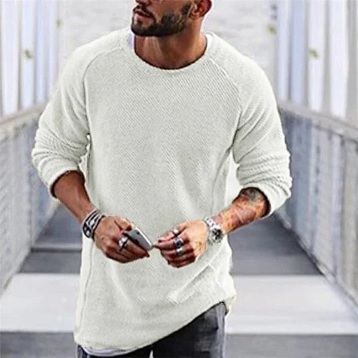 Maglione da uomo casual Maglione lungo alla moda