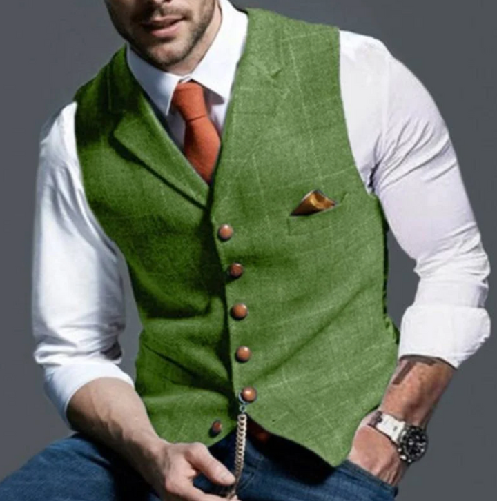 ZAYN - Bellissimo gilet a quadri alla moda