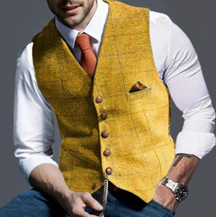 ZAYN - Bellissimo gilet a quadri alla moda
