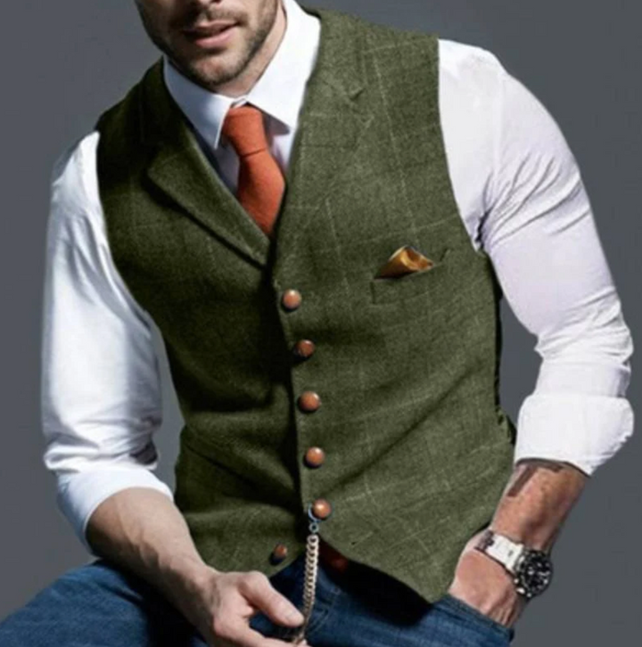 ZAYN - Bellissimo gilet a quadri alla moda