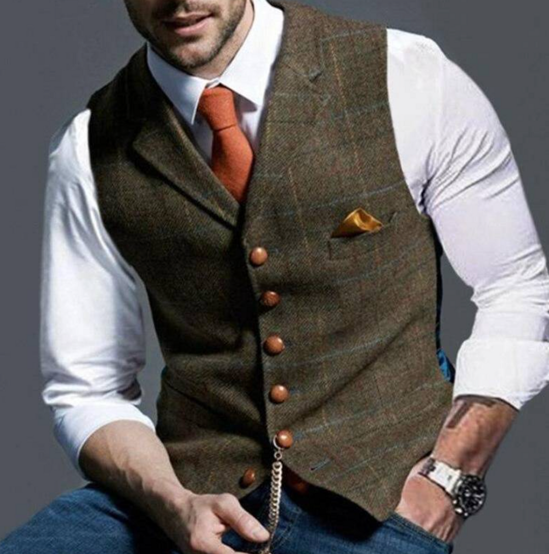 ZAYN - Bellissimo gilet a quadri alla moda
