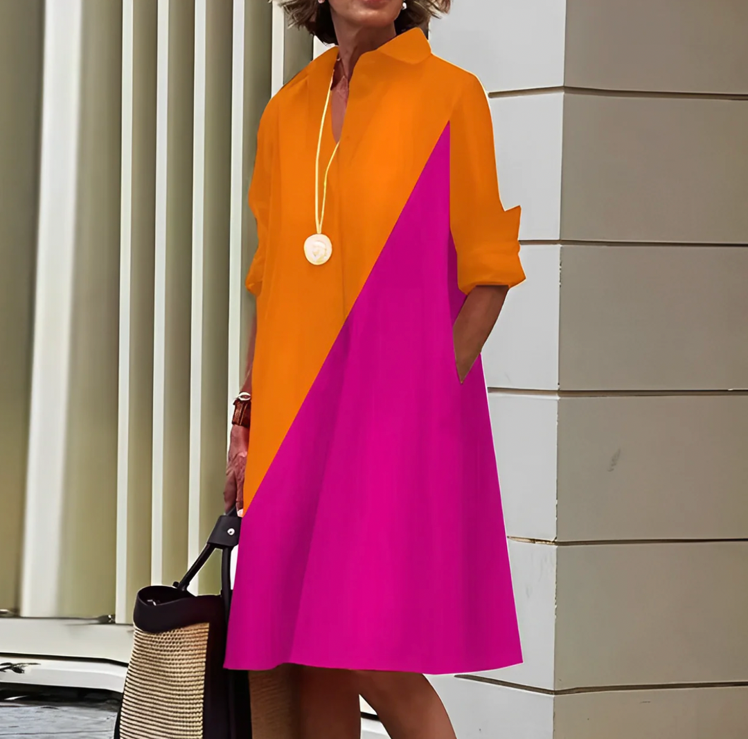 GINA | Super stylish polo dress for spring