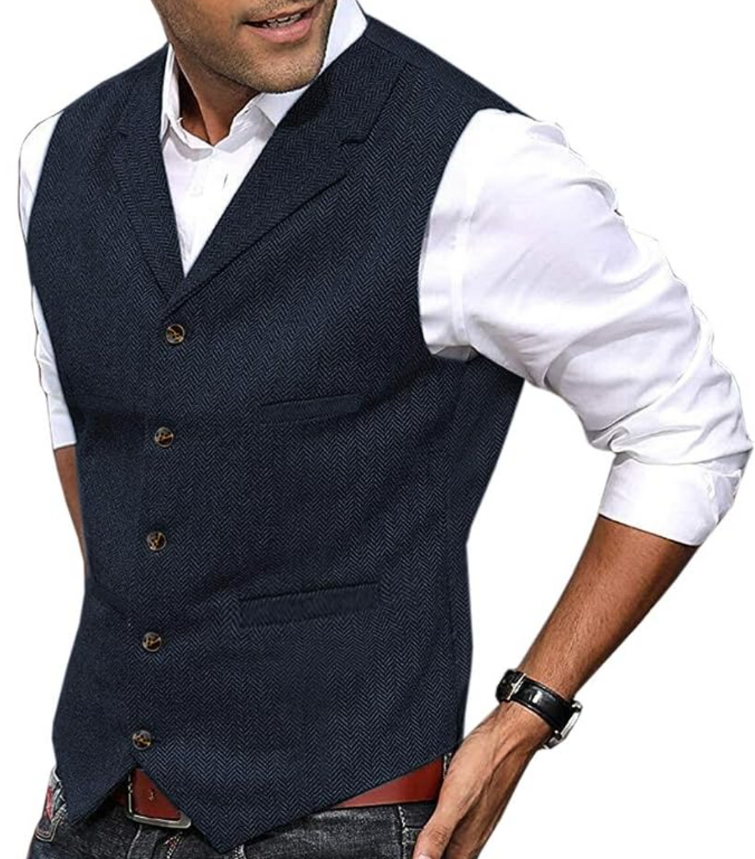 TRACHTIG NICK - Le gilet traditionnel stylé et unique pour hommes