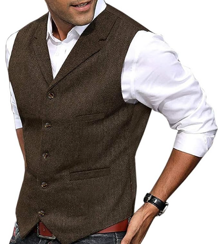 TRACHTIG NICK - Le gilet traditionnel stylé et unique pour hommes