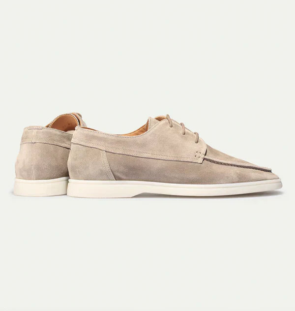 Baskets élégantes pour hommes en daim – Chaussures de loisirs confortables avec semelle sportive