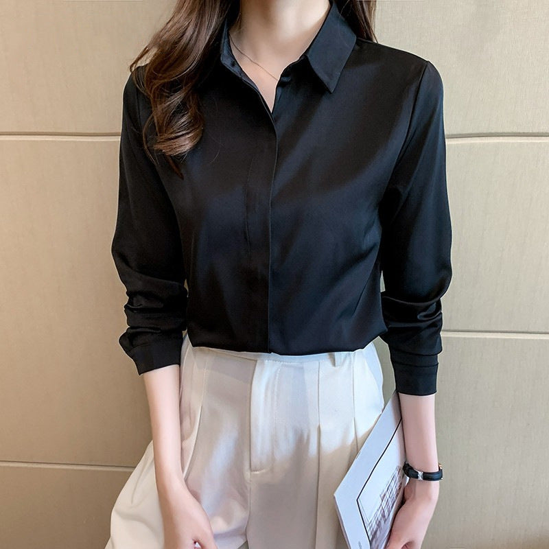 Iris - Blouse élégante en soie