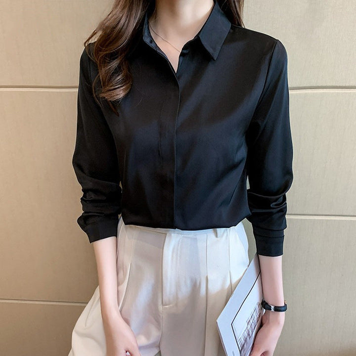 Iris - Blouse élégante en soie