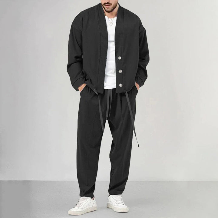 Rolf - Ensemble gilet et pantalon - Décontracté - Tissu haute performance - Adapté au quotidien