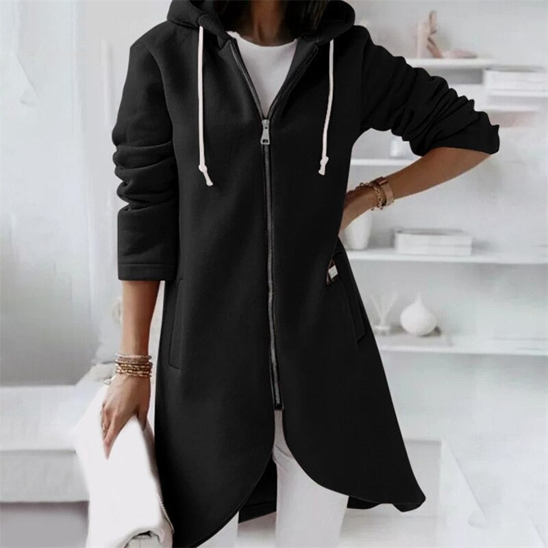 Tiara - Veste avec capuche et fermeture éclair