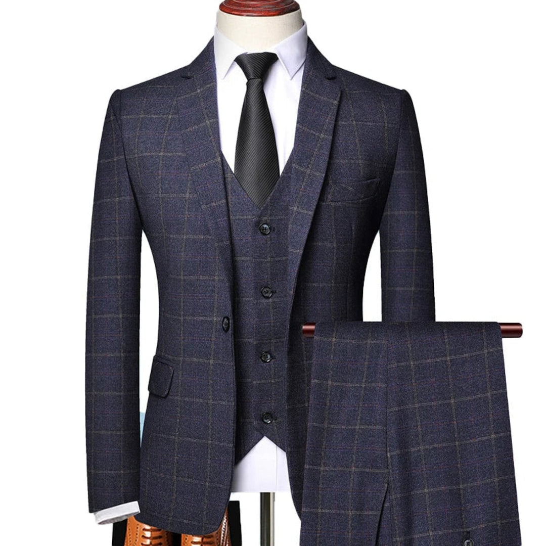 Elegantes Herren 3-teilige Anzugset | Ideal für formelle Anlässe