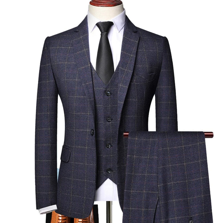 Elegantes Herren 3-teilige Anzugset | Ideal für formelle Anlässe