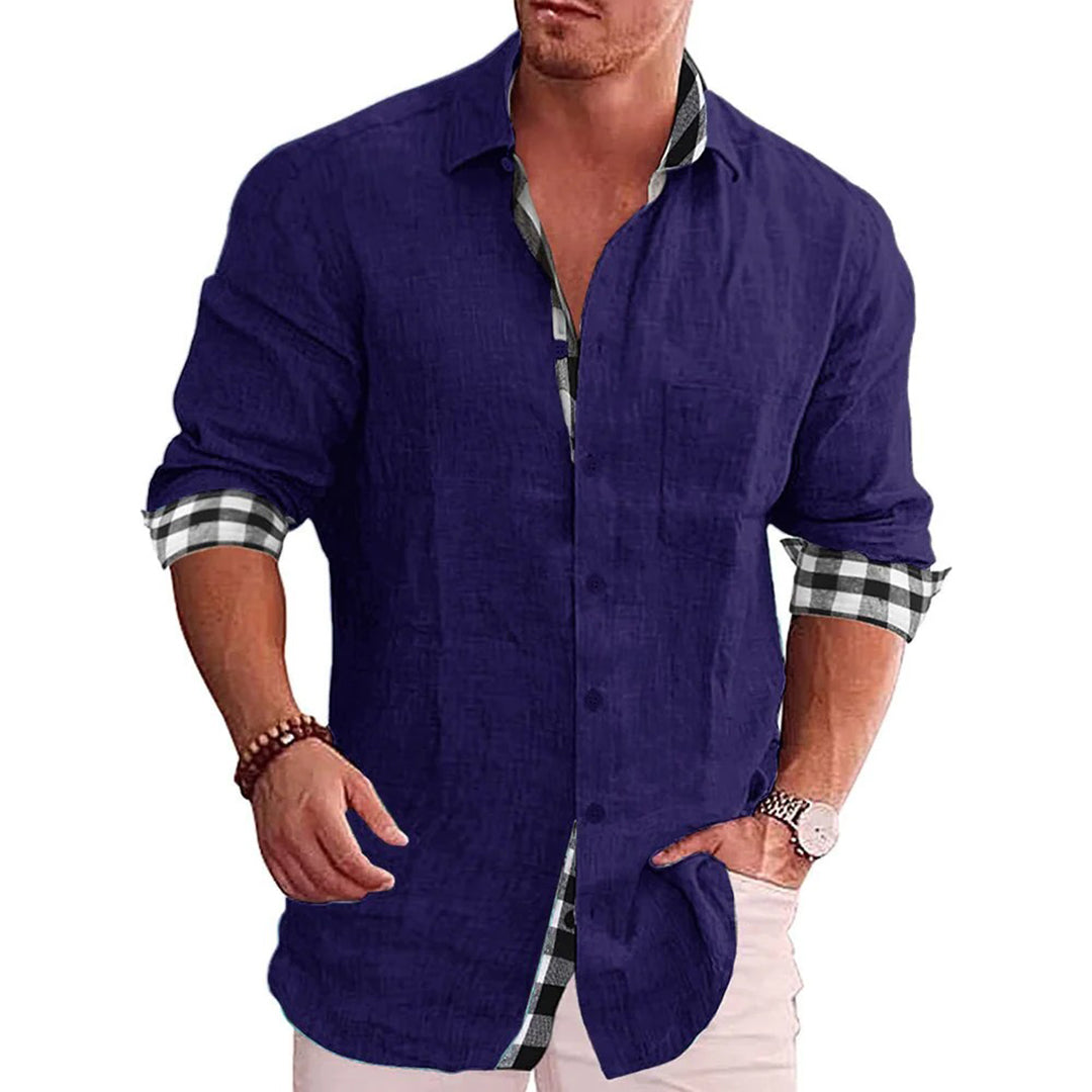 David - Polo - Casual - Materiali di lusso - Adatto per tutti i giorni per uomo
