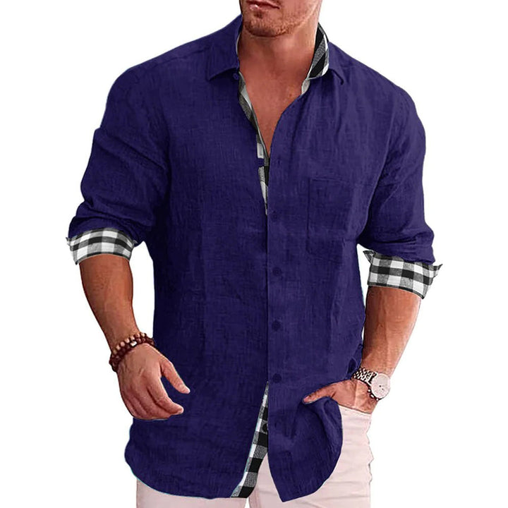 David - Polo - Casual - Materiali di lusso - Adatto per tutti i giorni per uomo