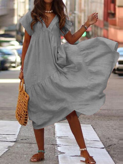 Robe ample élégante « Victoria » – Stylée & féminine